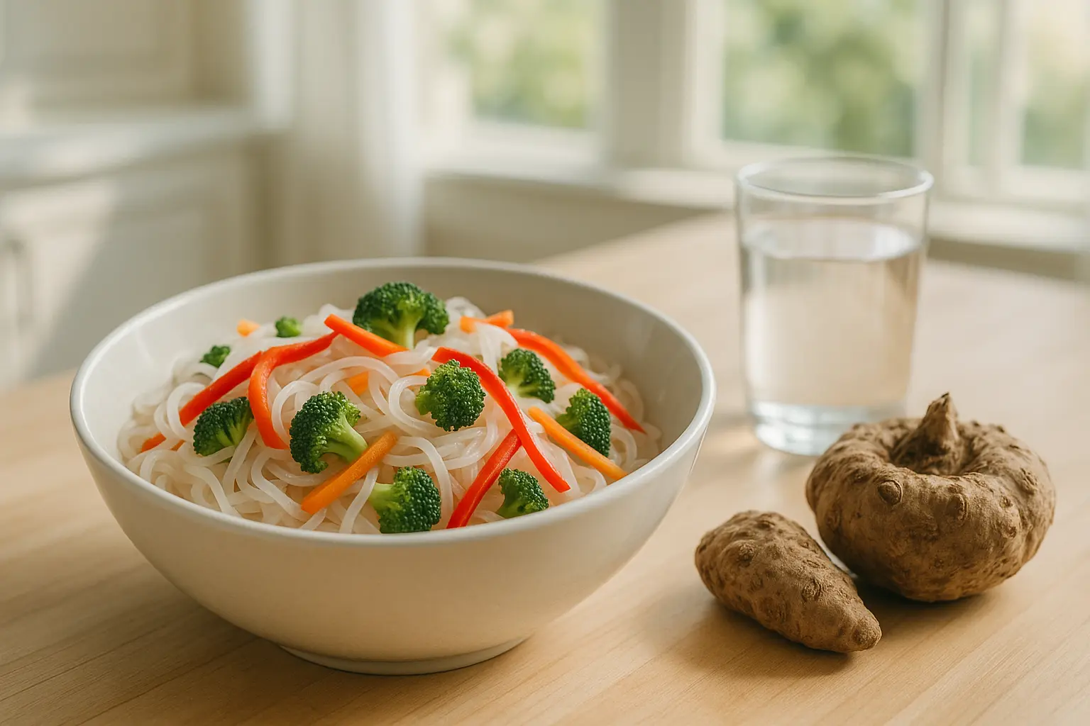 Bienfaits konjac santé: Satiété, transit et métabolisme - Voyage Inspire
