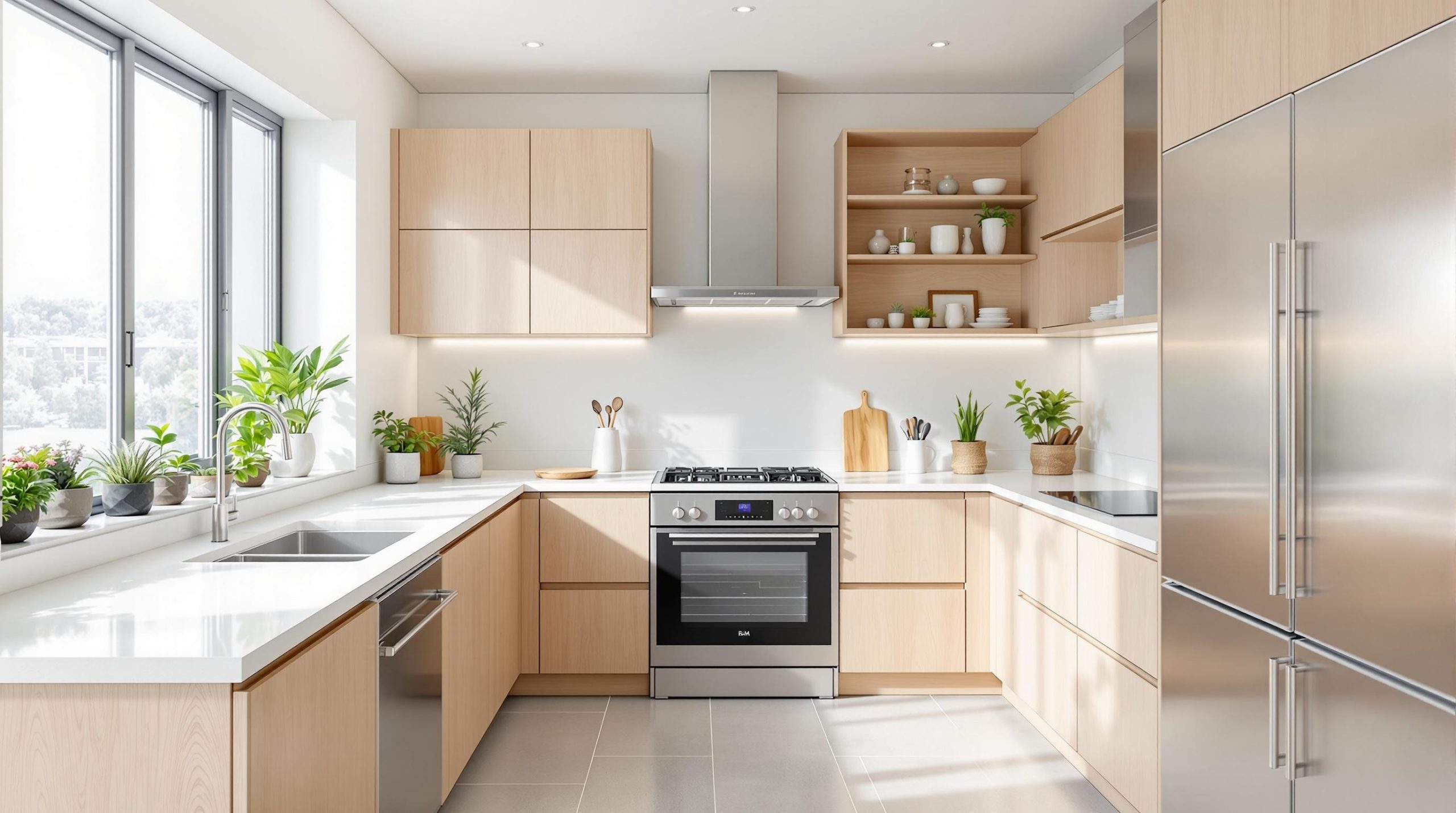 Aménager une cuisine en U : Guide pratique - Voyage Inspire